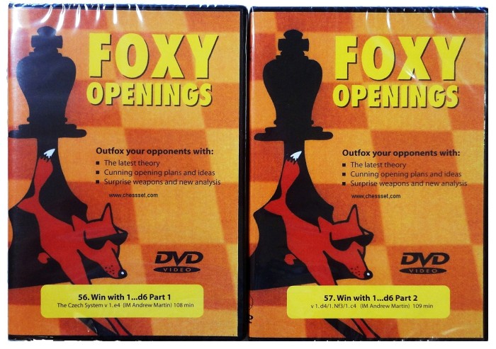 Foxy DVD 56 & 57 Chess: Complete Win with d6 Part 1 & 2
