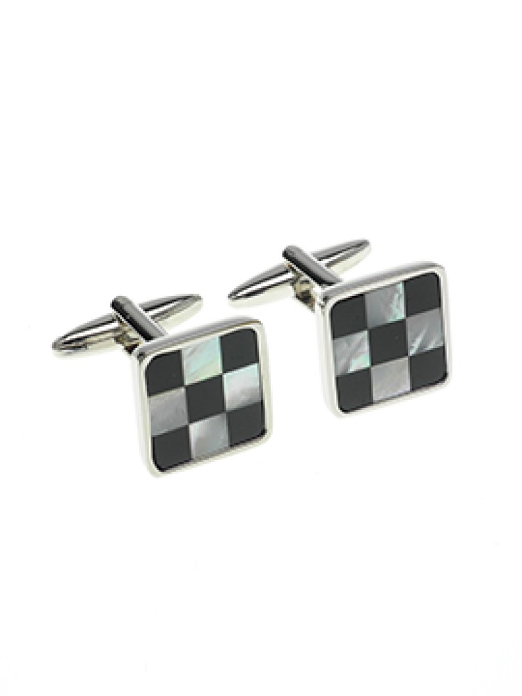 Chess Board Cuff Links 3X3