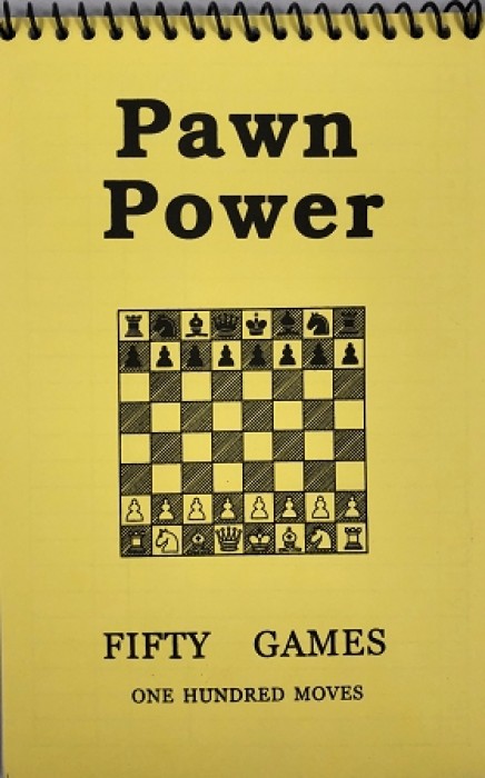 Pawn Power Yellow Softcover Scorebook