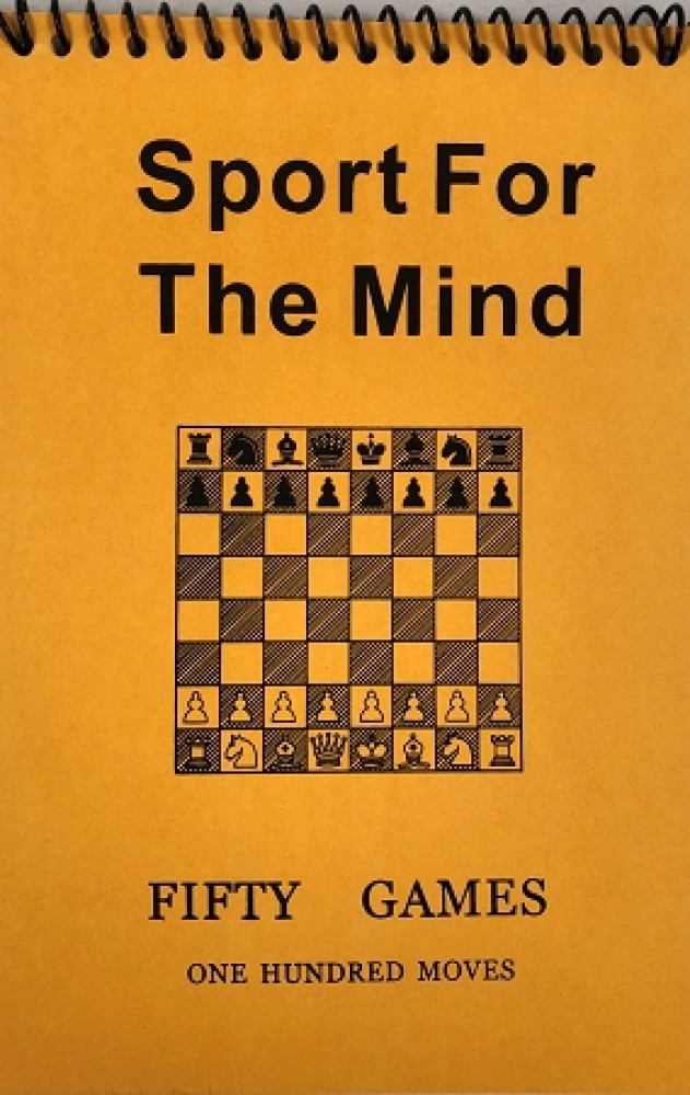 Sport For The Mind Orange Softcover Scorebook