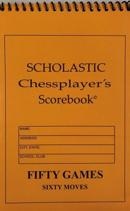 Scholastic Orange Softcover Scorebook
