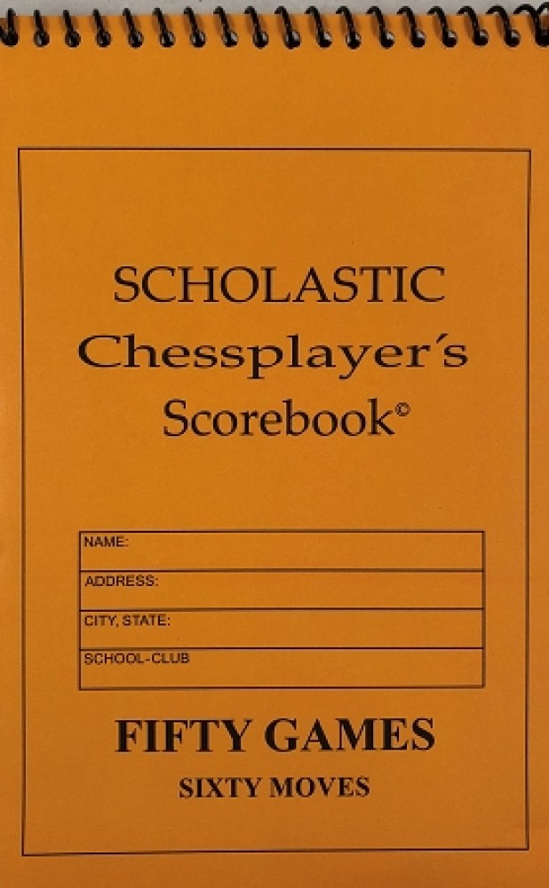 Scholastic Orange Softcover Scorebook