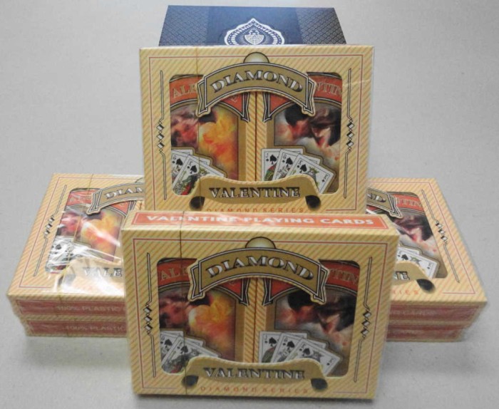 12 Setups (24 decks) - Ace Plastic - Valentine Br. - French Ind.