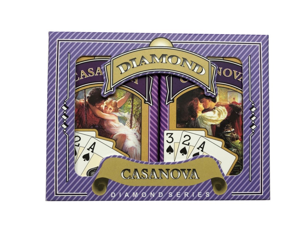 Casanova Bridge Playing Cards - Ace 100% Plastic - Super Index