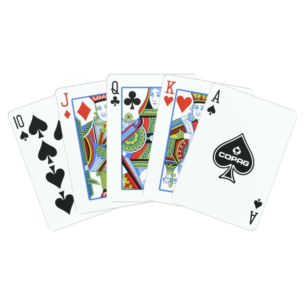 COPAG 1546 - Red/Blue  -  Regular Index  - Poker