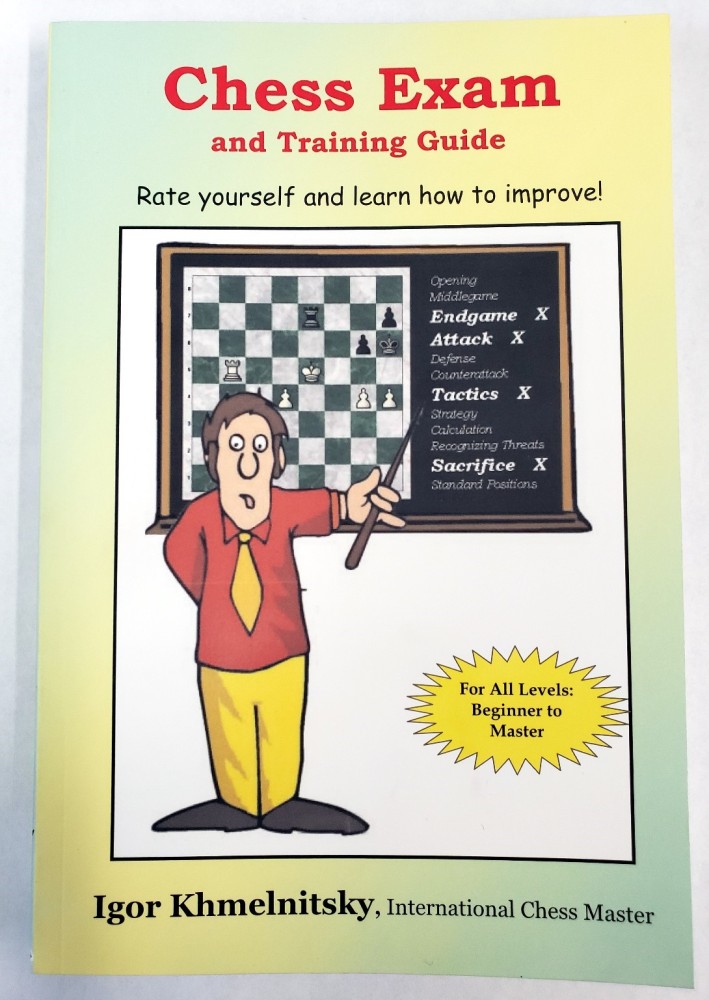 3 Book Set - Chess Exam, Chess Tactics, Bobby Fischer