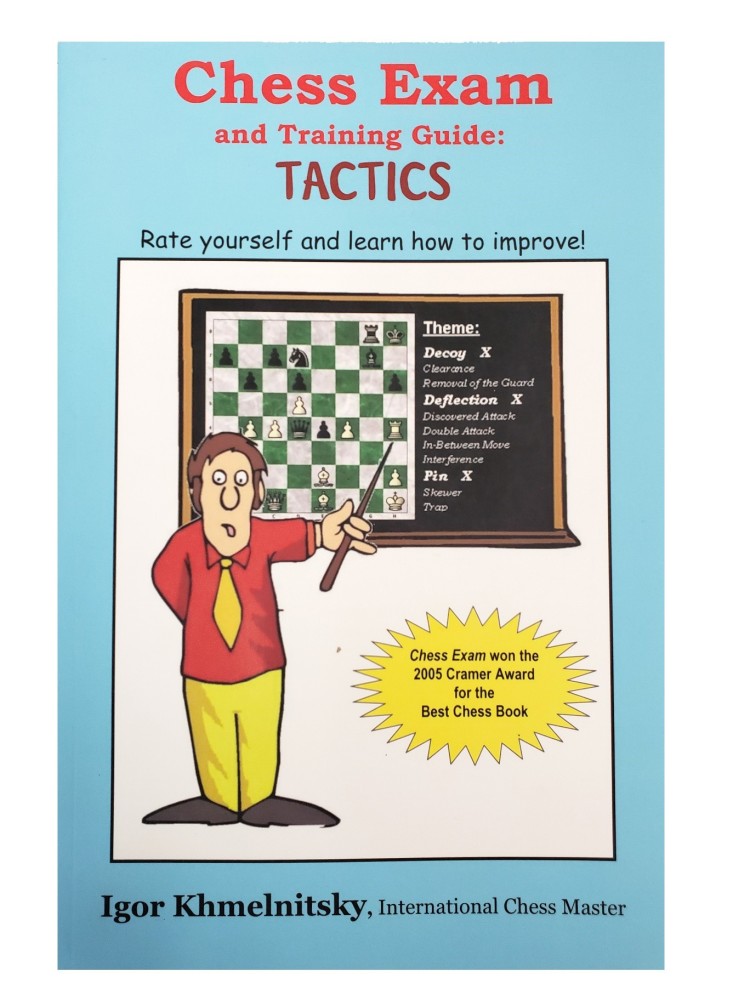 3 Book Set - Chess Exam, Chess Tactics, Bobby Fischer