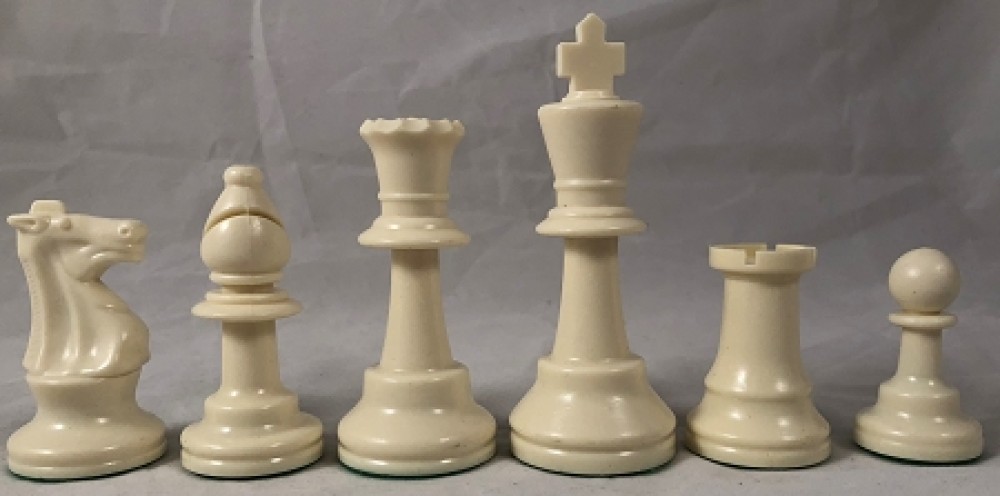 Club Special Superior Tournament Plastic Chess Pieces - 3.75 in.King