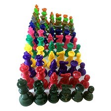 Chess Pieces - Plastic